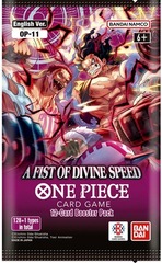 One Piece Card Game - OP11 A Fist of Divine Speed Booster PACK